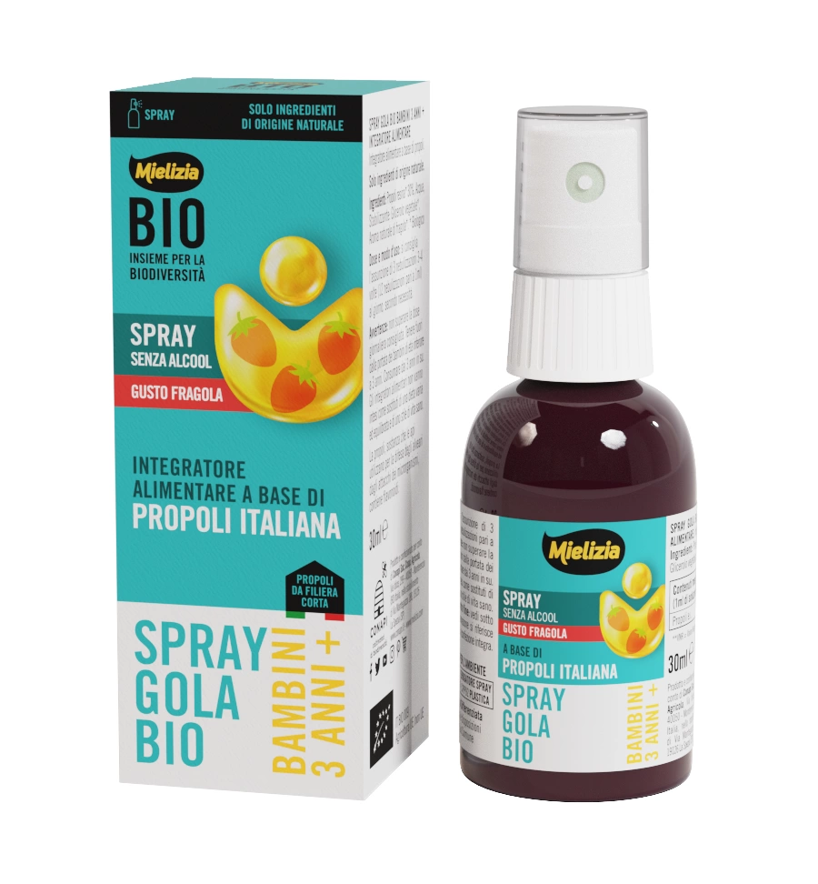 Spray Do Gardła Z Propolisem Bio Dla Dzieci Powyżej 3 Lat 30 Ml