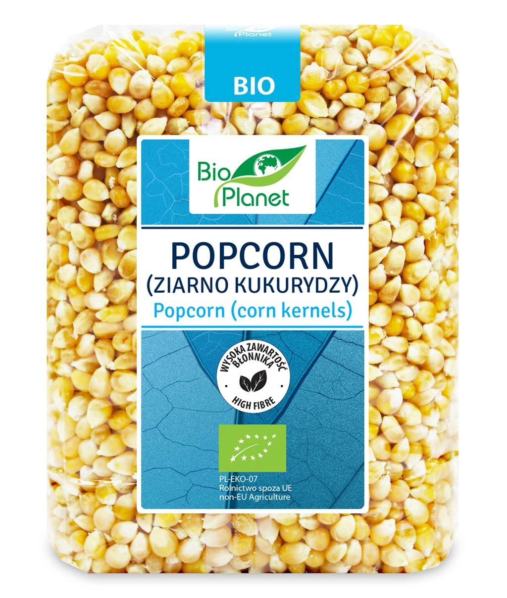 Popcorn Ziarno Kukurydzy Na Popcorn 1kg Bio Planet EKO PyszneEko Pl