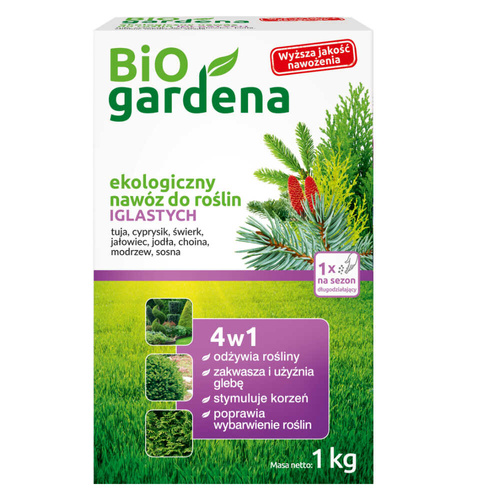 Nawóz do roślin iglastych 1 kg - Bio Gardena