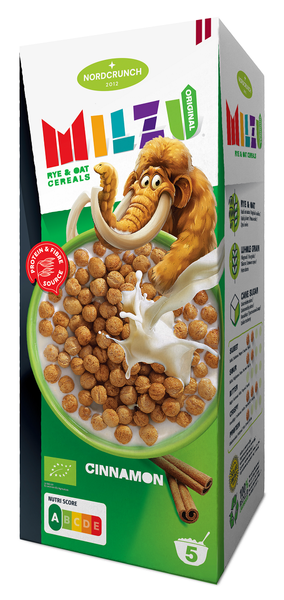 Kulki proteinowe cynamonowe 150 g - Nordcrunch (EKO)