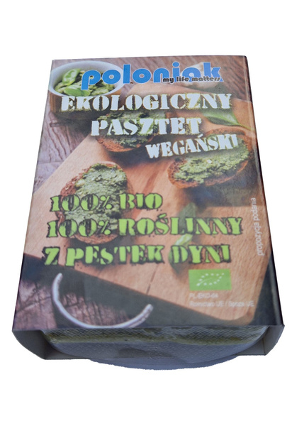 Pasztet wegański z pestek dyni 200 g - Poloniak (BIO)