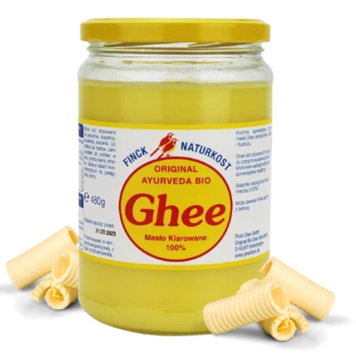 Masło klarowane ghee 480 g - Finck Naturkost (EKO)