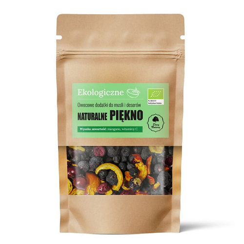 Owocowe dodatki do musli i deserów naturalne piękno 20 g - Dary Natury (EKO)