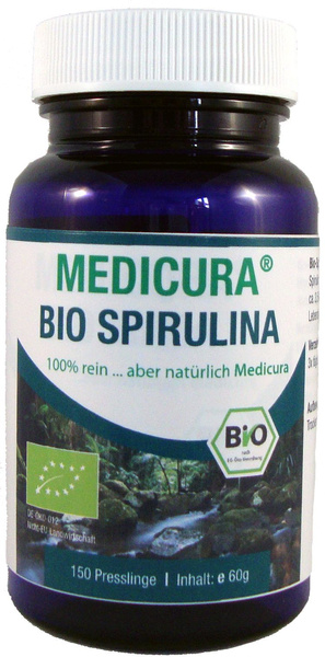 Spirulina 150 tabletek - Medicura (BIO)