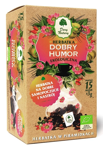 Herbatka Dobry Humor Piramidki 15x3 g - Dary Natury
