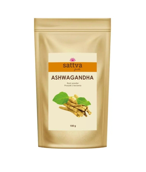 Ashwagandha w proszku 100 g - Sattva