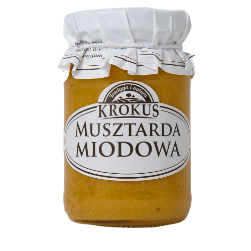 Musztarda miodowa 185 g - Krokus