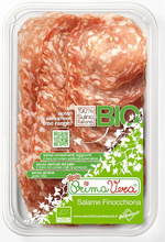 SALAMI Z FENKUŁEM PLASTRY BEZGLUTENOWE BIO 70 g - PRIMAVERA