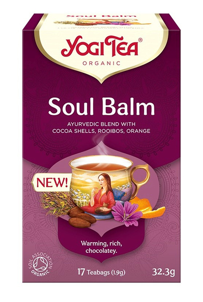 Herbatka balsam dla duszy (soul balm) (17 saszetek) 32,3 g - Yogi Tea (BIO)