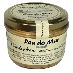 Pasta z tuńczyka z BIO oliwkami bezglutenowa 125 g - Pan Do Mar