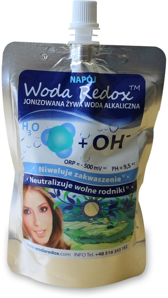 Napój Jonizowana Woda Alkaliczna pH 9,5 240ml - Woda Redox