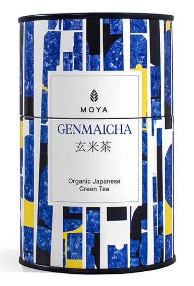 Japońska Organiczna Zielona Herbata Moya Genmaicha 60g - MOYA MATCHA 
