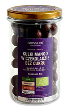 Kulki mango w czekoladzie bezglutenowe 300 g - Biossom (BIO)