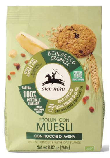 Ciastka musli 250 g - Alce Nero (EKO)