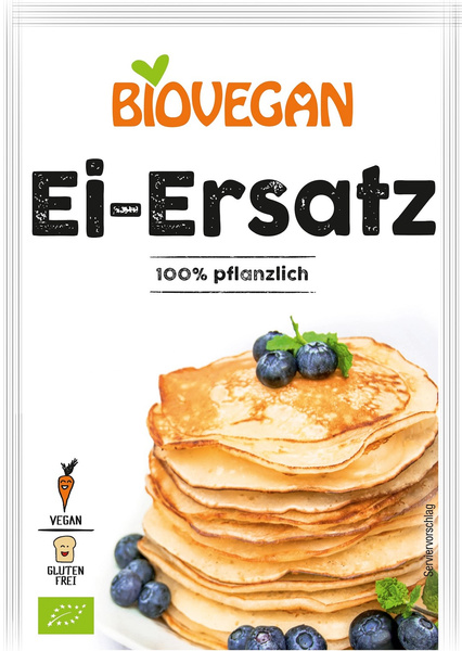 Substytut Jaj W Proszku Wegański Bezglutenowy Bio 20 G  -  BIOVEGAN