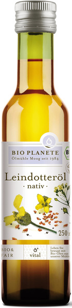 Olej z lnianki (rydzowy) tłoczony na zimno 250 ml - Bio Planete (BIO)