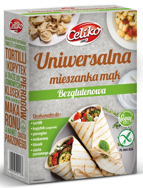 UNIWERSALNA MIESZANKA MĄK BEZGLUTENOWA 200 g - CELIKO