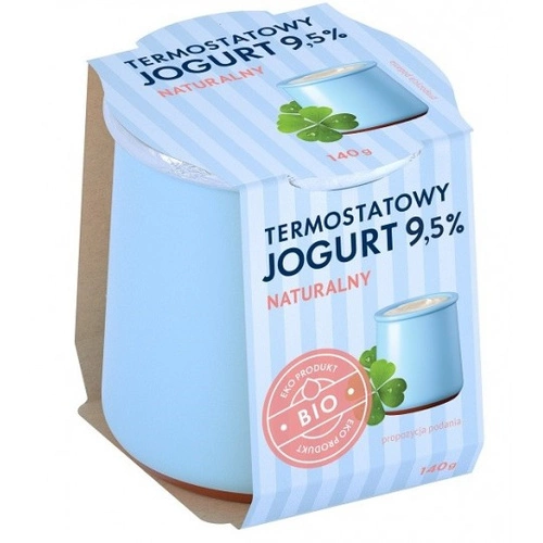 Jogurt Termostatowy Naturalny 9,5 % Bio 140 G - Yömleko