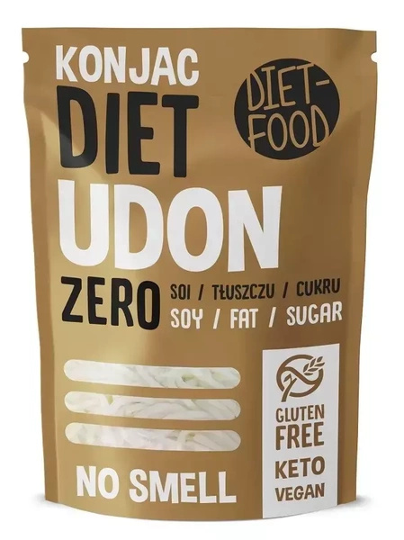 Makaron konjac udon bezglutenowy 270 g (200 g) - DIET-FOOD