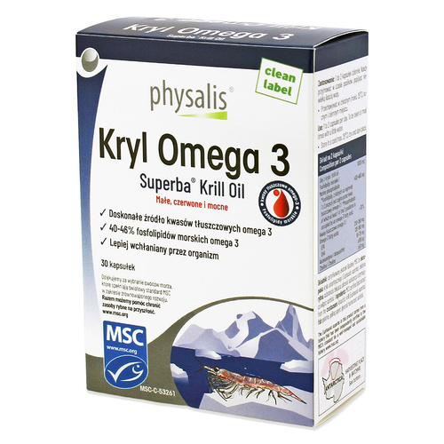 Kryl omega 3 30 szt. - Physalis