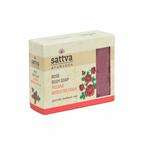 Mydło W Kostce Do Ciała Róża 125 G  -  SATTVA