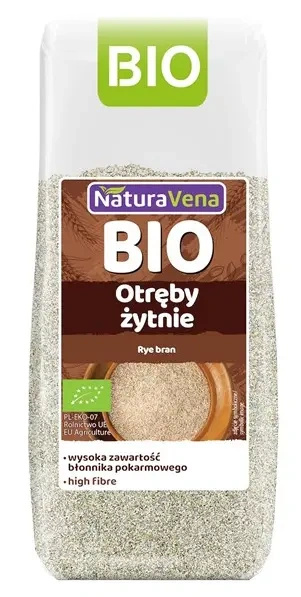 Otręby żytnie 200 g - NaturaVena (EKO)