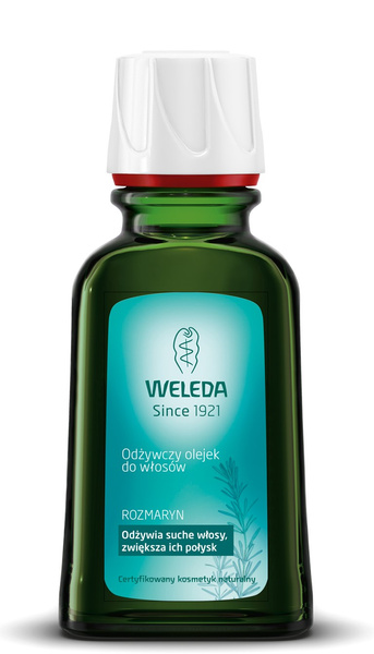 Olejek do włosów odżywczy 50 ml - Weleda