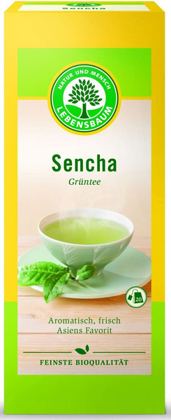 Herbata zielona sencha ekspresowa (20 saszetek) 30 g - Lebensbaum (BIO)