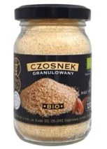 Czosnek granulowany bezglutenowy 120 g - Pięć Przemian (EKO)