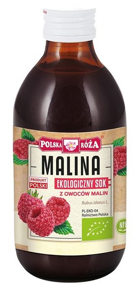 Sok z malin NFC 250 ml - Polska Róża (BIO)