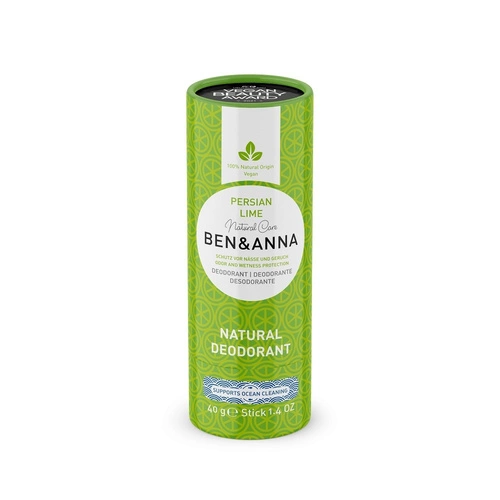 Dezodorant W Sztyfcie Na Bazie Sody Persian Lime Eco 40 G  -  BEN & ANNA