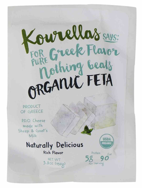 Ser feta 150 g - Kourellas (BIO)