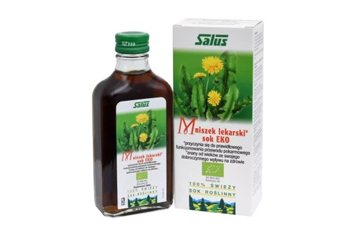 Sok z mniszka lekarskiego 200 ml - Salus (EKO)