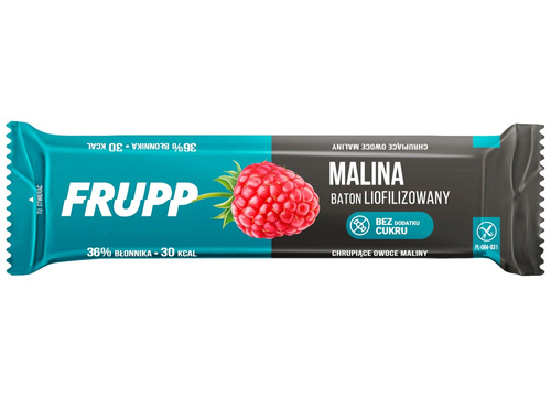 BATON FRUPP MALINOWY BEZGLUTENOWY 10 g - CELIKO