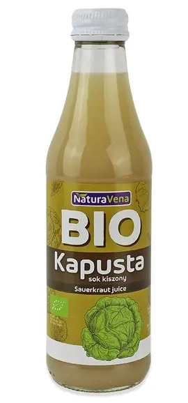 Sok z kapusty kiszonej 250 ml - Naturavena (EKO)
