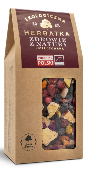 Herbatka liofilizowana zdrowie z natury 80 g - Dary Natury (EKO)
