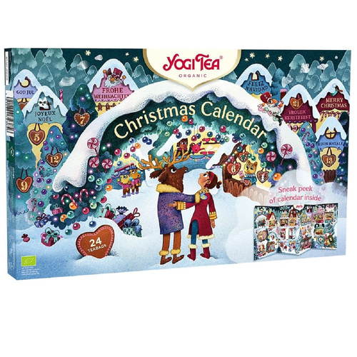Kalendarz adwentowy 2025 (herbatki i herbaty) (24 szt.) 45,7 g - yogi tea (EKO)