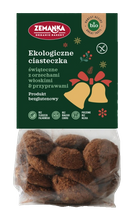Ciastka świąteczne z orzechami włoskimi i przyprawami korzennymi bezglutenowe 100 g - Zemanka (EKO)