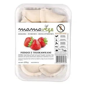 Pierogi z truskawkami bezglutenowe 275 g - Mama Vege