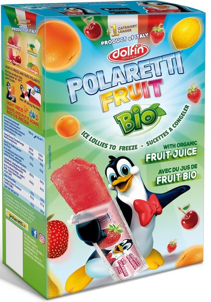 Lody Owocowe do Zamrożenia 40ml -  POLARETTI FRUIT