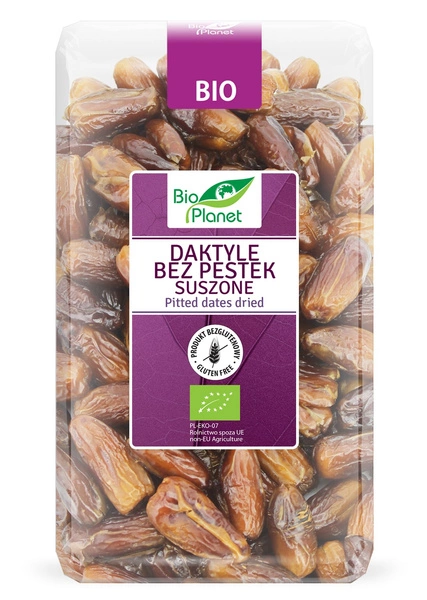 Daktyle Bez Pestek Suszone 1kg - Bio Planet