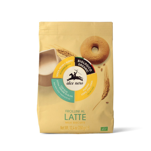 Ciastka mleczne 350 g - alce nero (EKO)