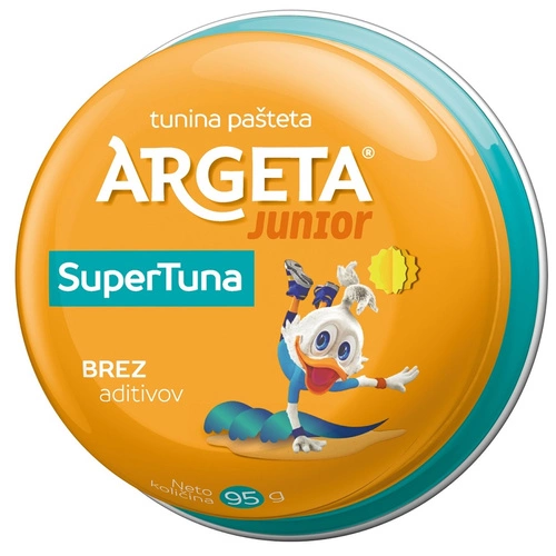 Pasta Z Tuńczyka Junior Bezglutenowa 95 G - Argeta