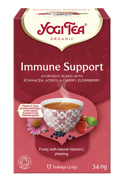 Herbatka na odporność immune support 17 szt. 34 g - Yogi Tea (EKO)