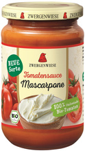 Sos pomidorowy z mascarpone bezglutenowy 340 ml - Zwergenwiese (BIO)