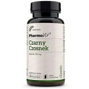 Czarny czosnek ekstrakt bezglutenowy 90 szt. 250 mg- Pharmovit