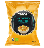 Prażynki z algami wakame (krupuk) 50 g - Yakso (BIO)