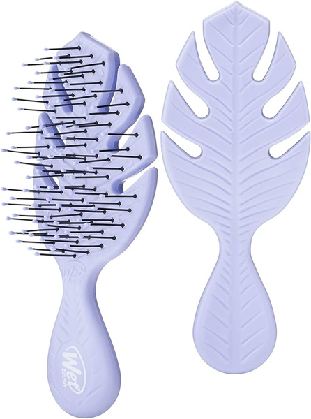 Szczotka do włosów detangler mini jasnoniebieska - Wet Brush