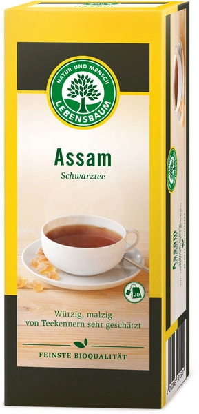 Herbata Czarna Assam Ekspresowa 20x2g - Lebensbaum