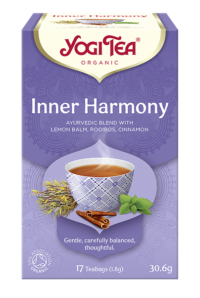 HERBATKA WEWNĘTRZNA HARMONIA (INNER HARMONY) BIO (17 x 1,8 g) 30,6 g - YOGI TEA